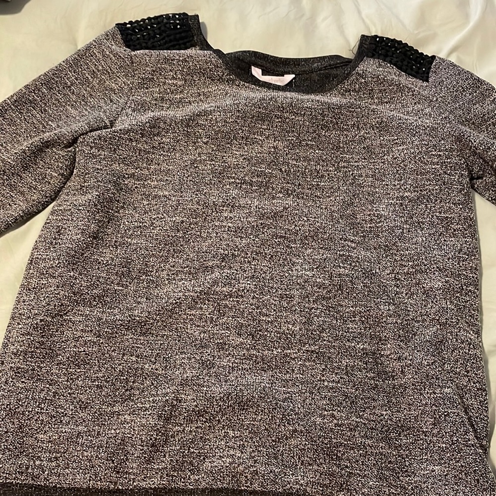Grey & Black Sweater